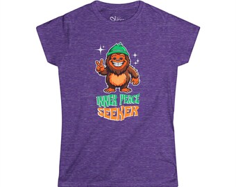 Inner Peace Seeker Bigfoot Women's Softstyle Tee