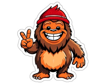 Inner Peace Seeker (Red) Sticker