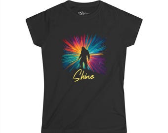 Shine - Bigfoot Women's Softstyle Tee