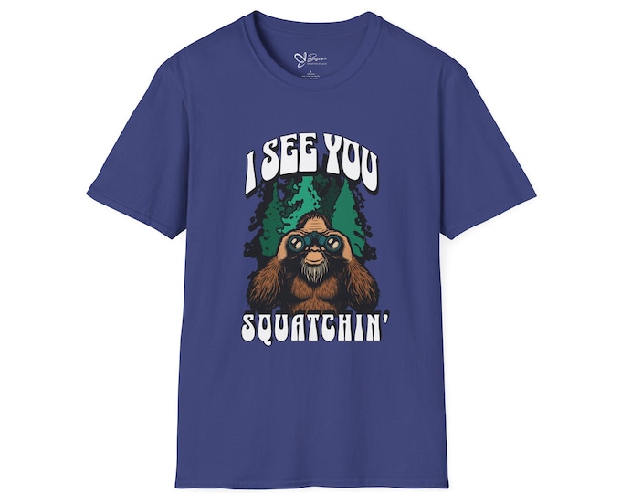 Featured listing image: I See You Squatchin - Unisex Softstyle T-Shirt