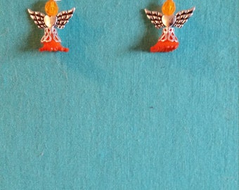 Angel earrings