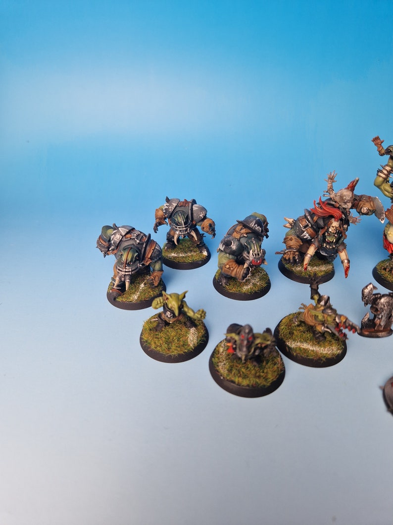 Confessions of a 40k addict: #BloodBowl - Orc Team, Varag Ghoul-Chewer