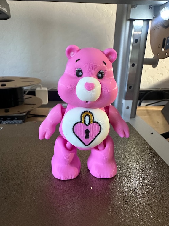 Secret Heart XL Bear, Articulated, Flexi, Flexible, Cute, Classic