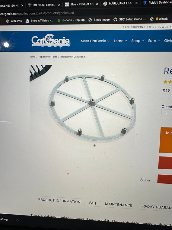 Cat genie replacement parts hotsell