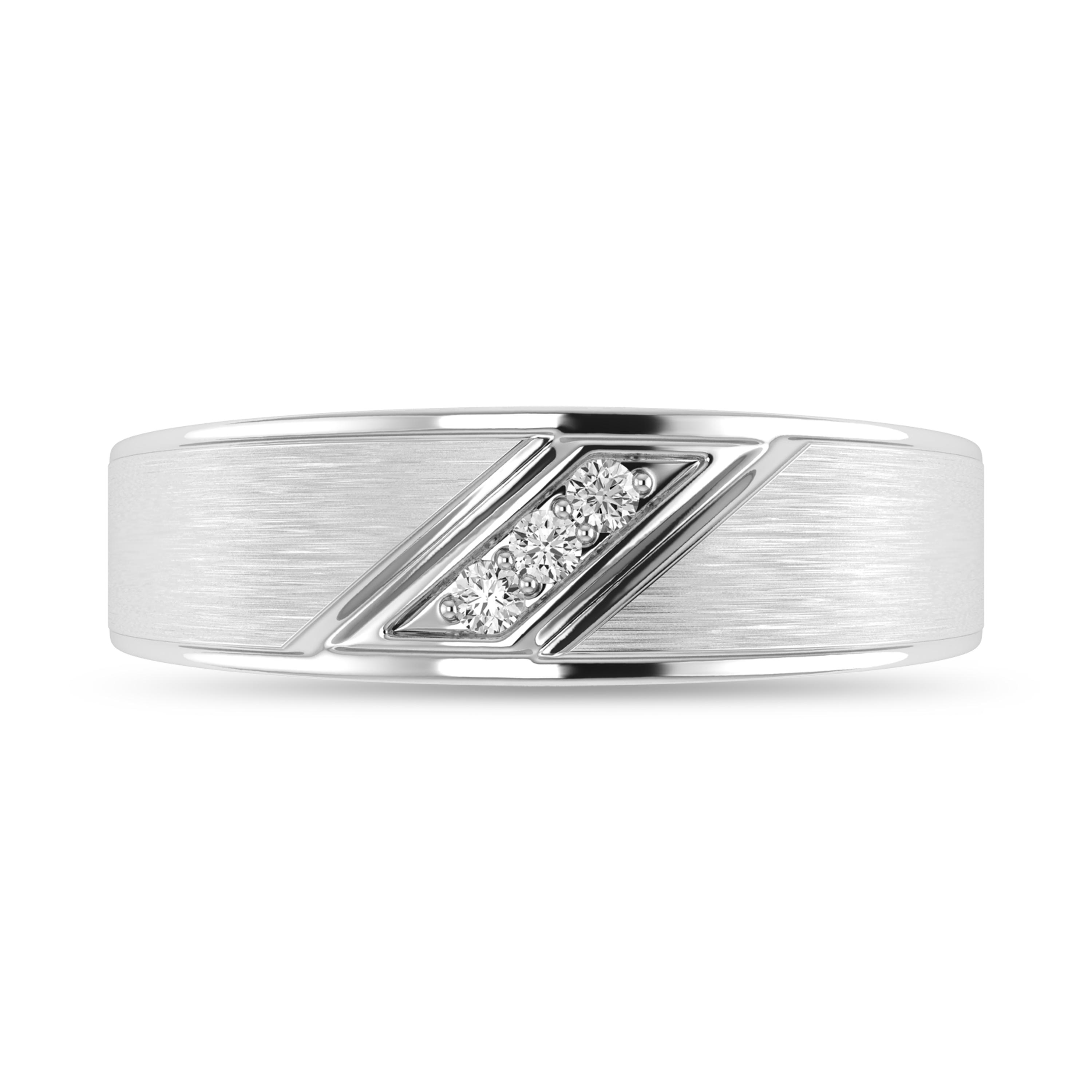ARCHMAN® 10K/14K White & Yellow Gold 1/10 Cttw Natural Diamond
