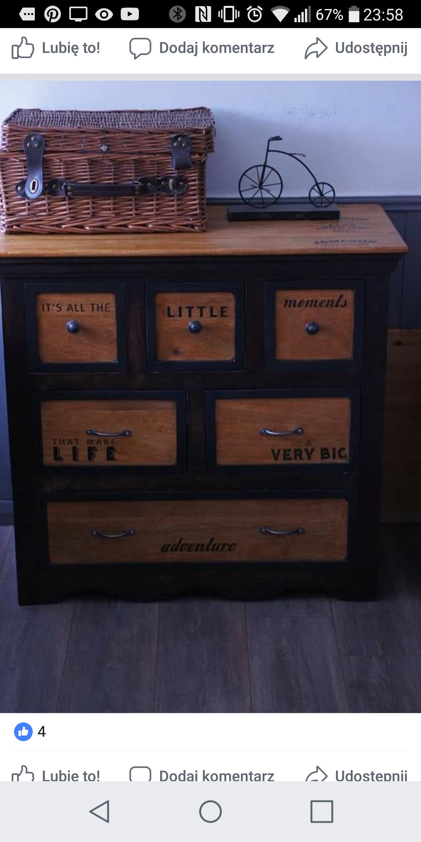 Sentence Chest of Drawer Restored Etsy UK