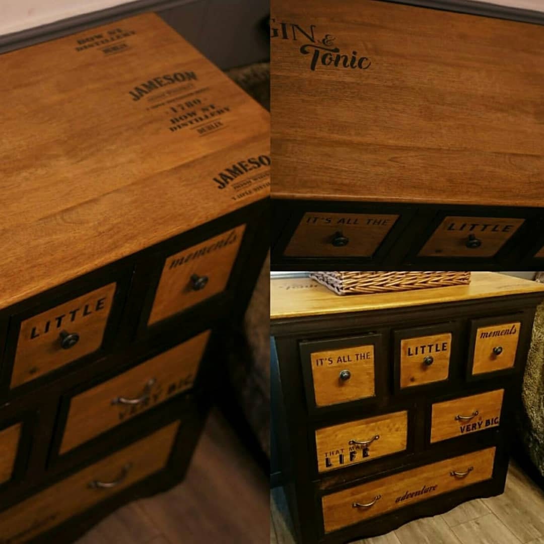 Sentence Chest of Drawer Restored Etsy UK
