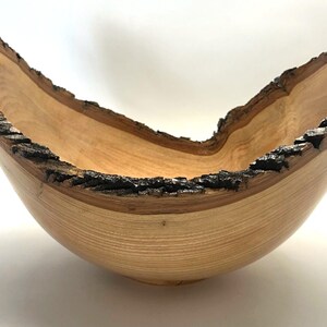 Live Edge Ash Bowl