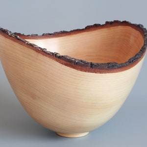Live Edge Ash Bowl