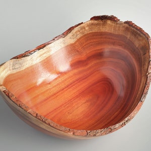 Live Edge Black Acacia Bowl