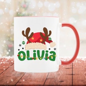 Custom Christmas Name Mug / Personalized Name Mugs / Christmas Family Mug / Gift For Christmas / Custom Holiday Mug / Christmas Party Gift