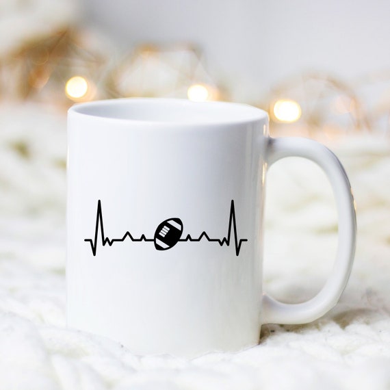 Rugby Heartbeat Mug Rugby Heartbeat Mug