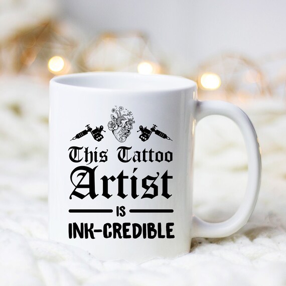 This Is What An Awesome Tattoo Artist Looks Like Coffee Mug For Tattoo  Lovers, Personalized Tattoo Artist Coffee Cup With Name, Tattooing Gifts