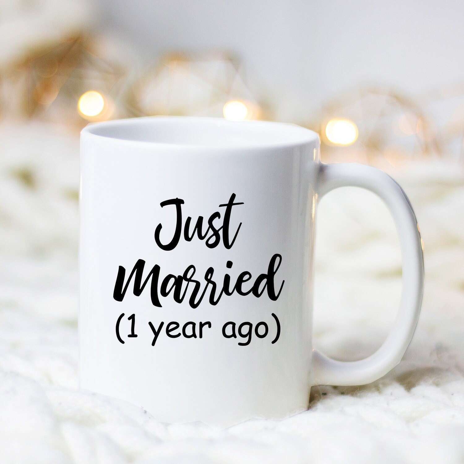 Custom Marriage Anniversary Mug / Mug / 1st Wedding Etsy