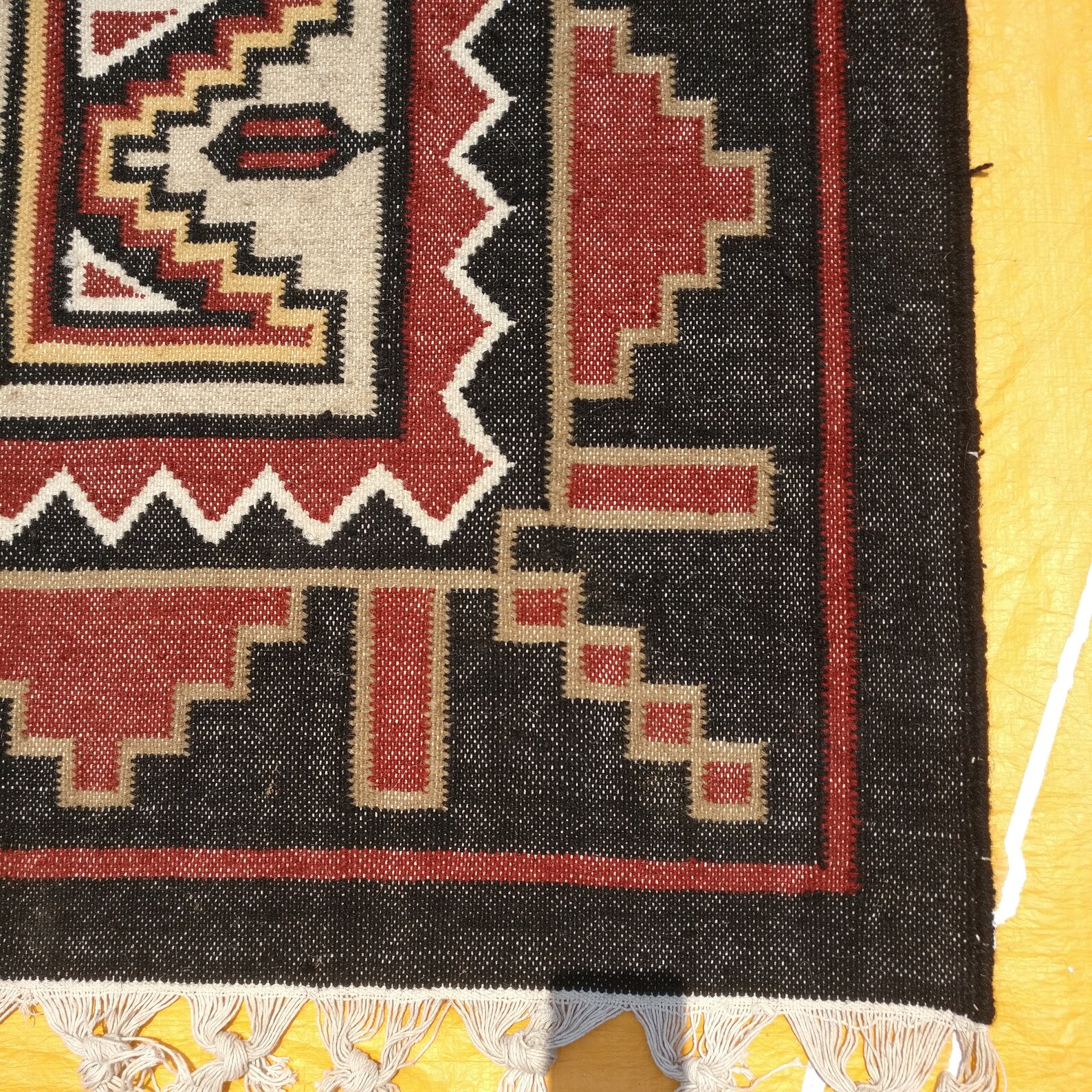 Southwestern Kilim Rug Handmade Area Rug Wool Large Kelim Rug Etsy