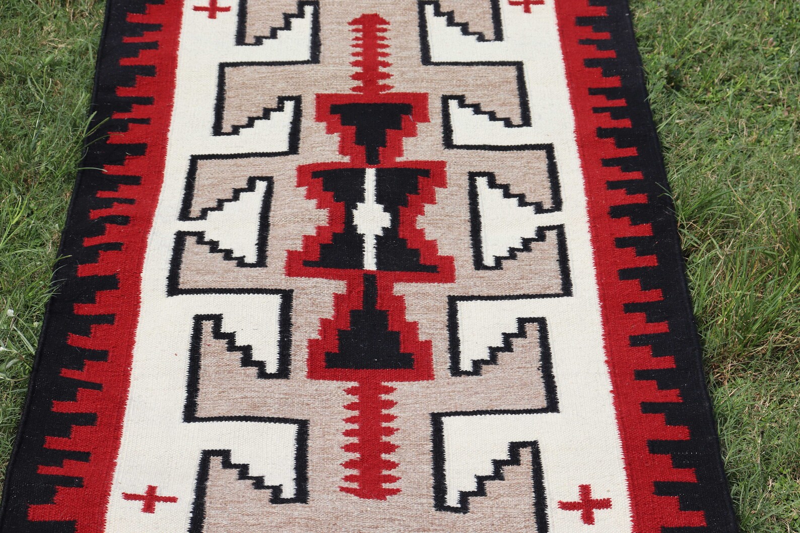 Southwestern Runner Rug 3x10 Wool Rug Southwestern Rug Etsy
