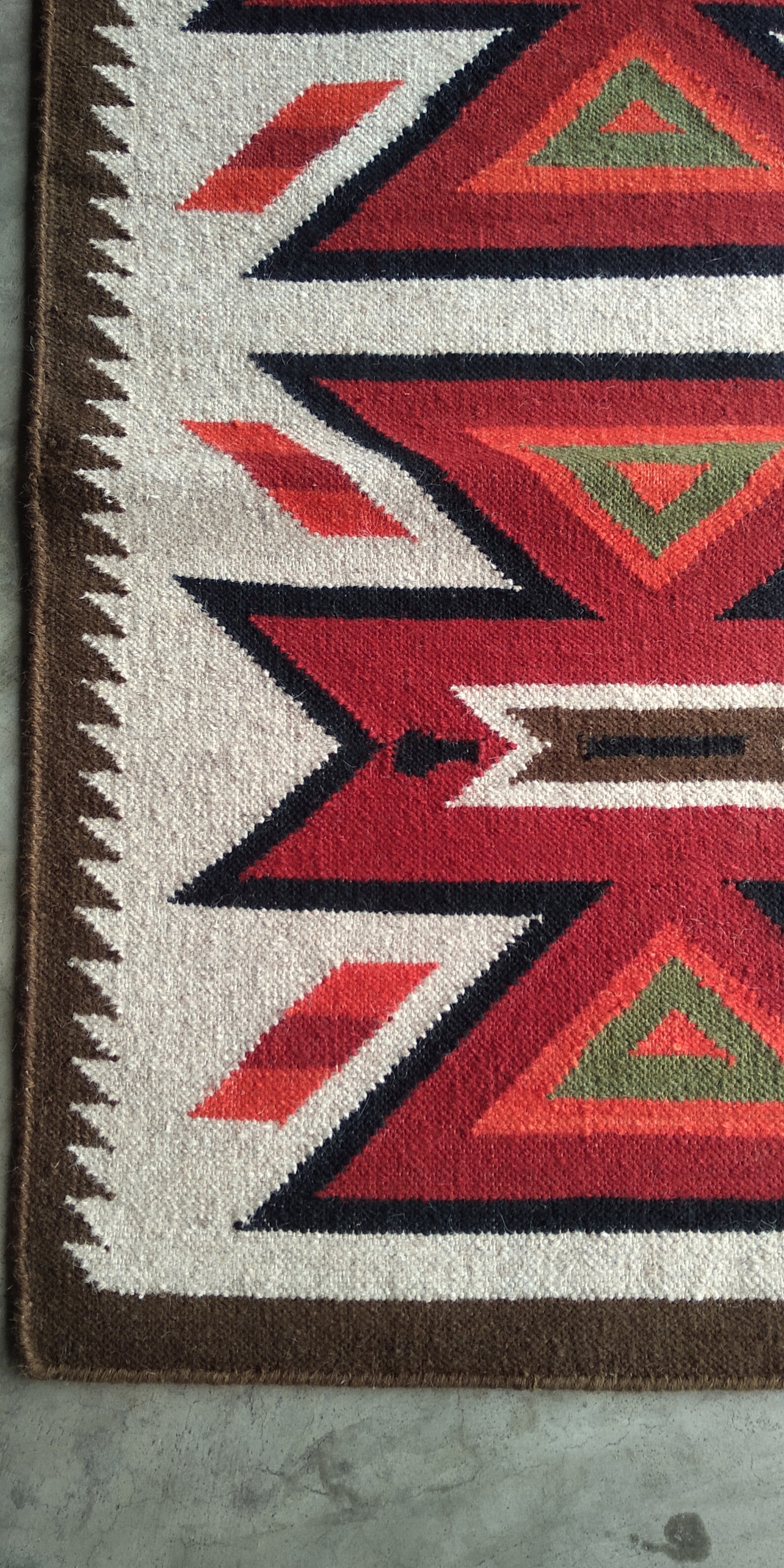 2'6''x8' Rustic Floor Runner Rug Handmade Boho Etsy