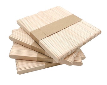 1000 Mini Size Natural Wood Craft Sticks 2.5 Inch