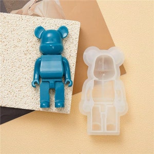 Toy Bear Silicone Resin Mold Epoxy Resin Mold manual DIY craft tool supplies US