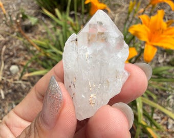 Natural Pineapple Quartz Cluster, Madagascar Candle Quartz, Raw Crystal Mineral Specimen, Healing Stone, Collectible Quartz Crystal,A609