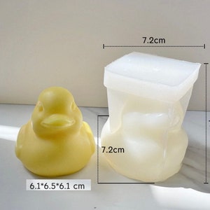 thumbnail image 2 of Cute Duck Silicone Mold – 16 Holes – DIY Chocolate, Biscuit, Candy, Cake Decoration Mould 2 of 6