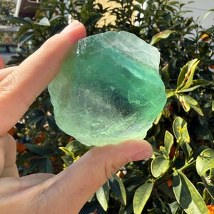 Large Fluorite Crystal Rough Bulk,High Quality Green Fluorite,Raw Natural Gemstones,Healing Crystal Mineral Specimen-05