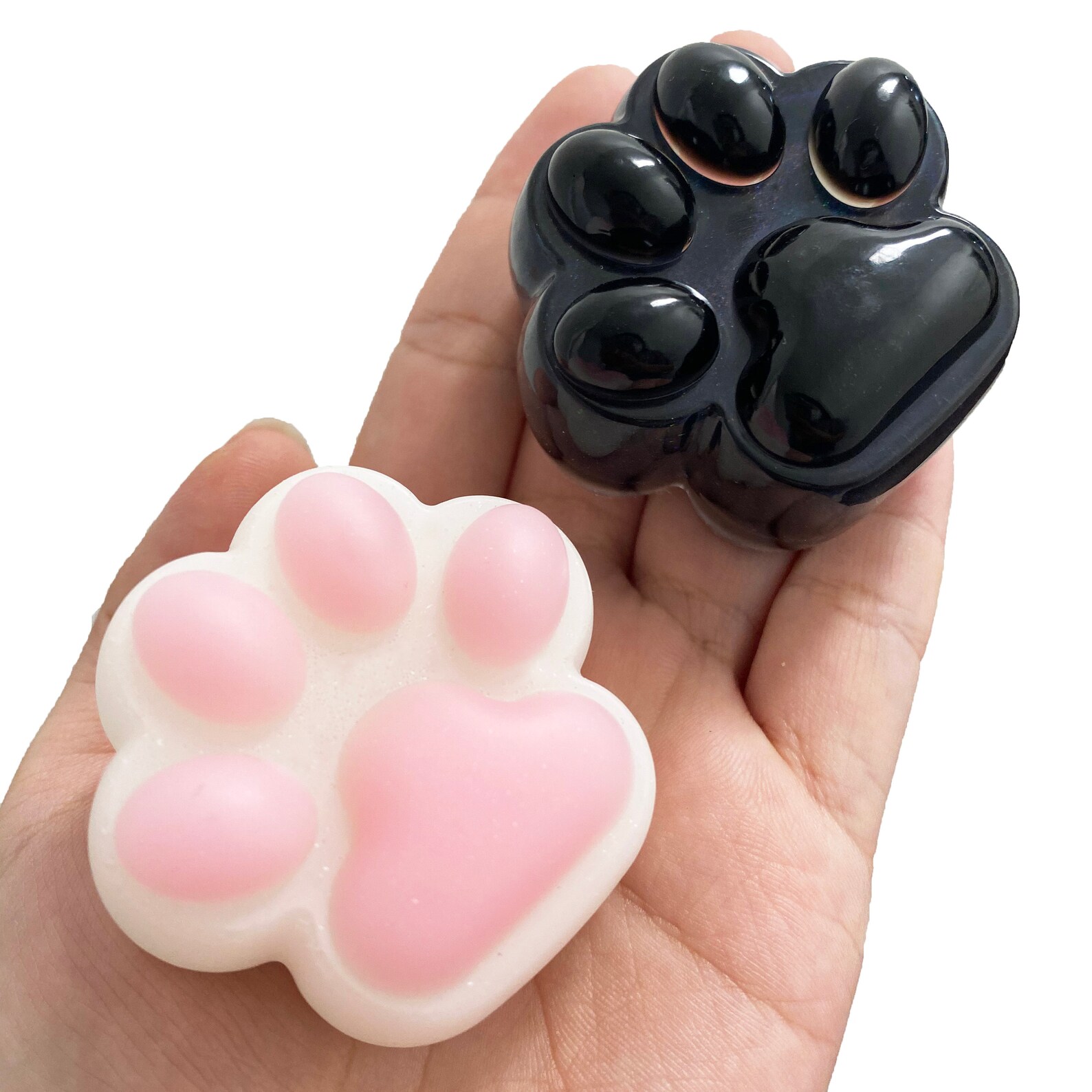 Cat Claw Keychain Resin Moldskawai Cat's Paw Silicone Etsy