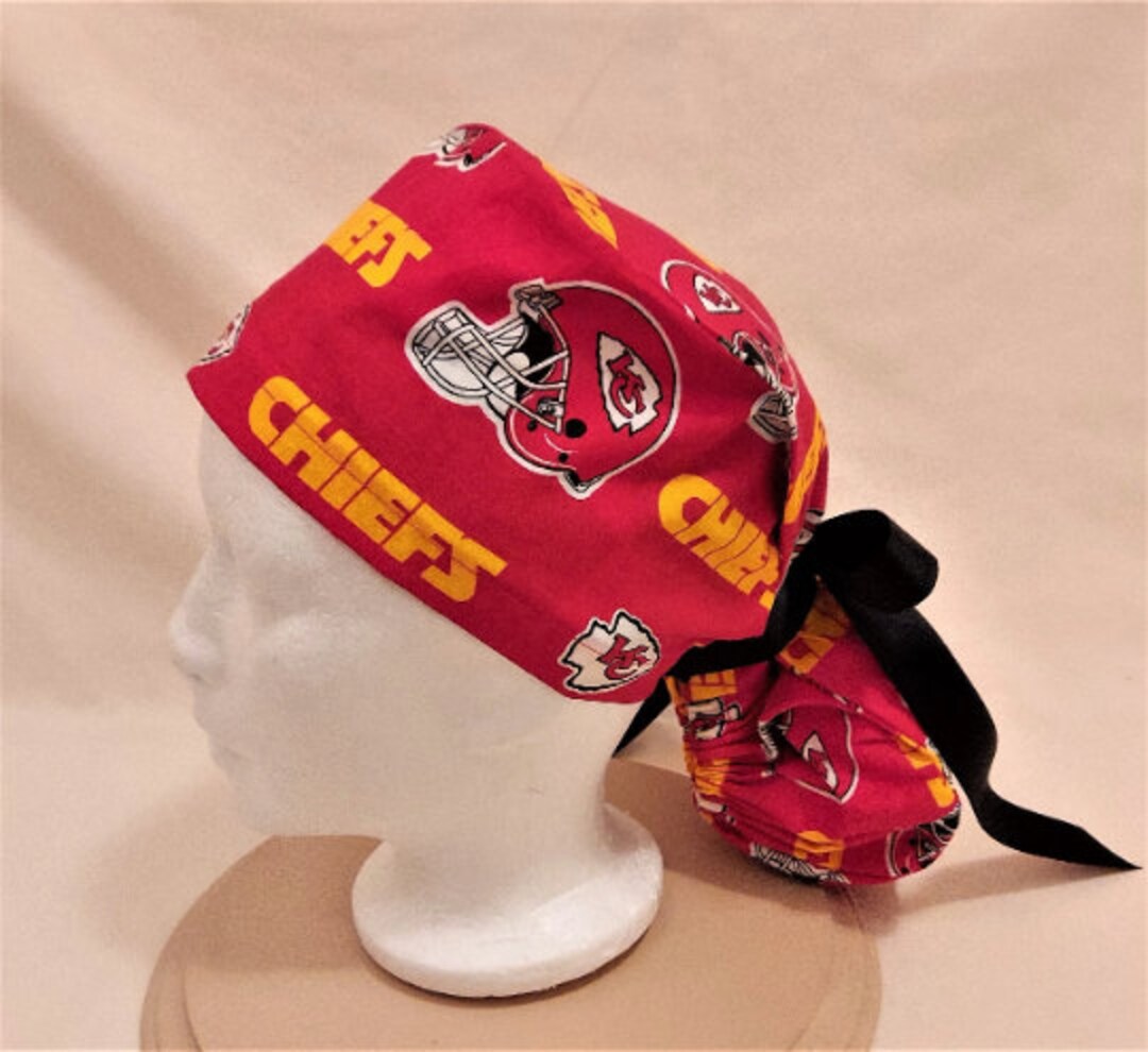 Kansas City Chiefs Scrub Caps Custom Order Options 3 Etsy