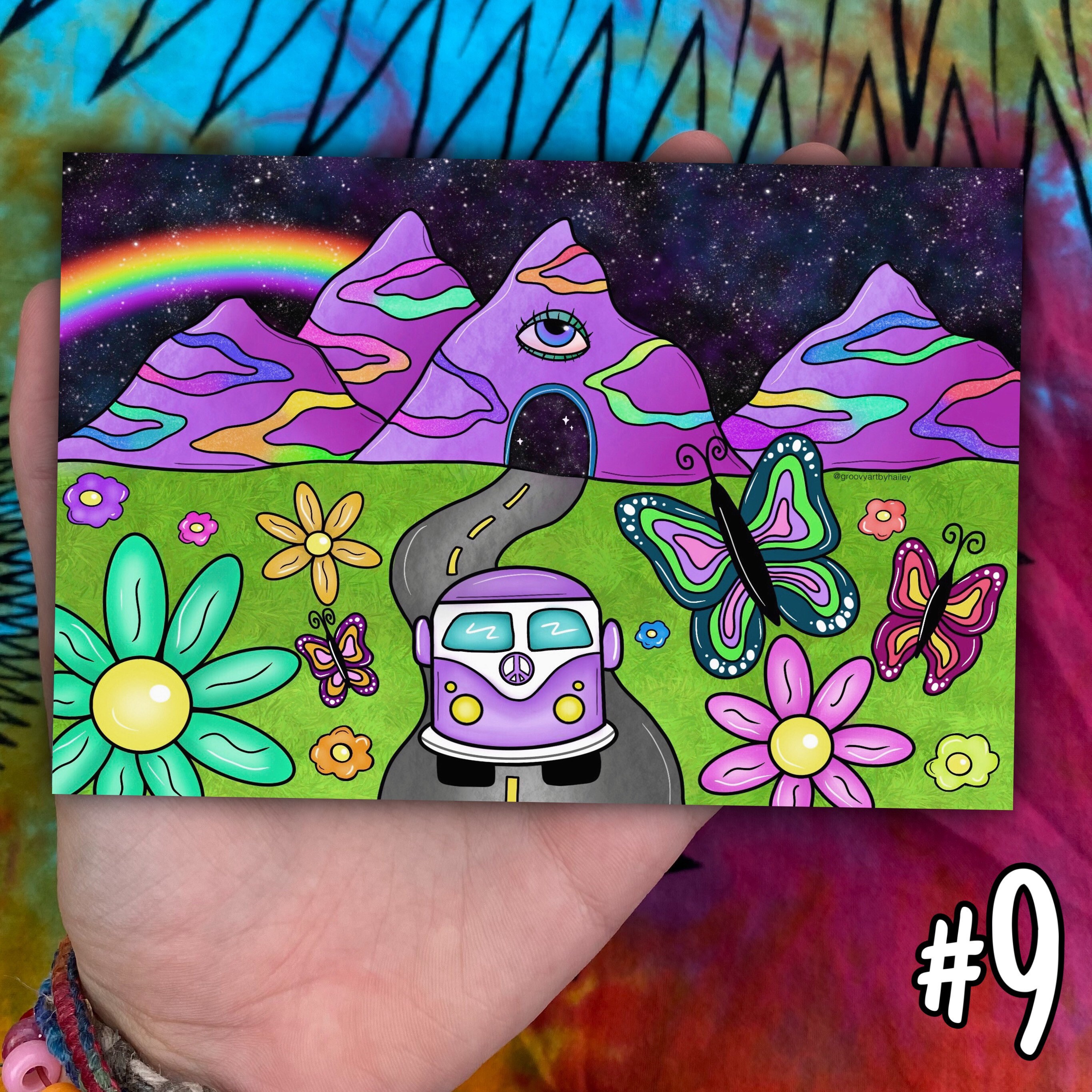 Mini Trippy Prints | Print Collection 5 - Etsy