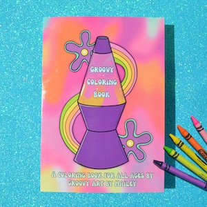 Groovy kleurboek | 2e editie | Alle leeftijden | 12 pagina&#39;s