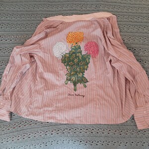 Three Flowers Shirt - Etsy