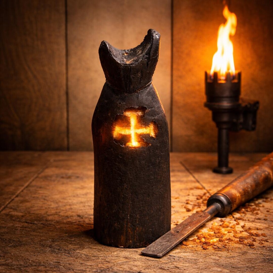 Pagan Ritual Statues Primitive Wooden Ritual Idol - Hand Carved Pagan Totem Statue, Folk ...