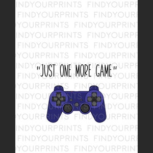 Color Gamer Posters PRINTABLE Wall Art - Video Games Room Decor DIGITAL ...