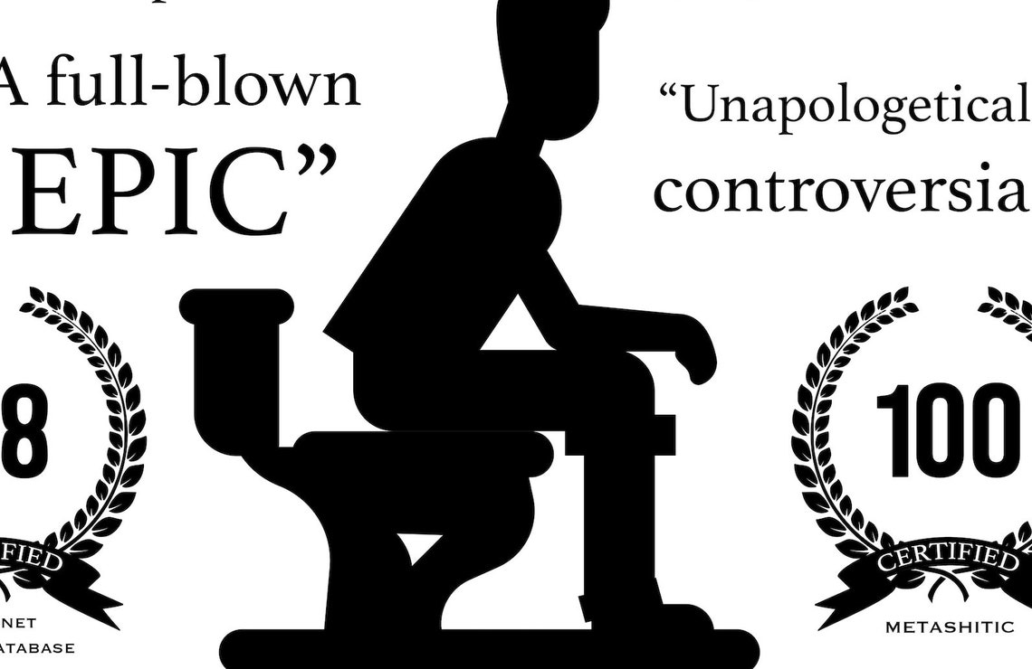 Toilet Review Print Funny Toilet Signs Bathroom Wall Art Etsy