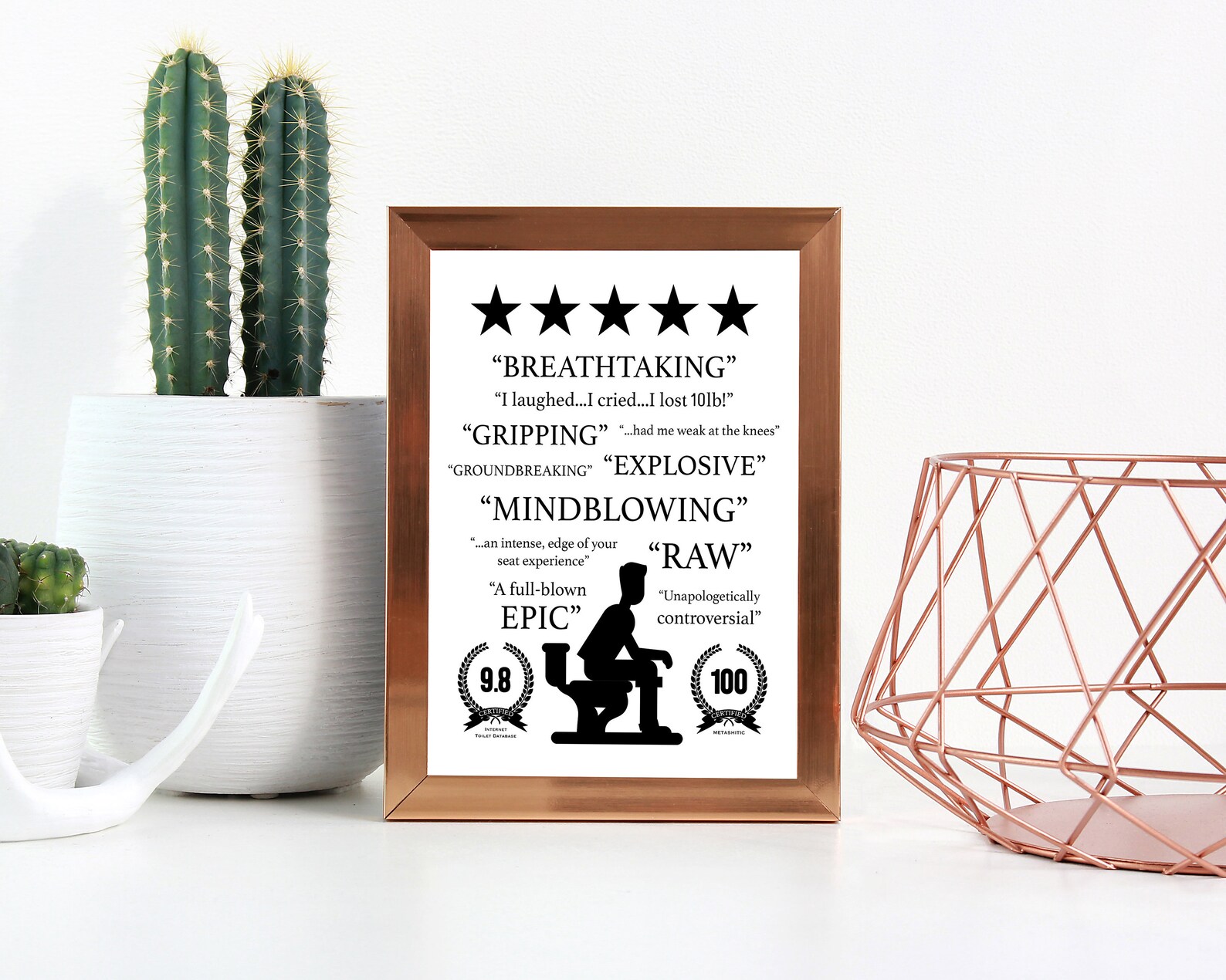 Funny Toilet PRINTABLE Wall Art - Restroom DIGITAL DOWNLOAD Print ...