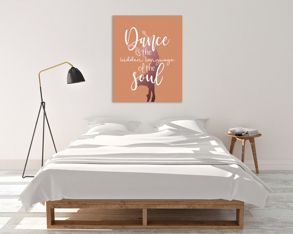 Modern Dance PRINTABLE Wall Art Dancing Print DIGITAL Etsy UK