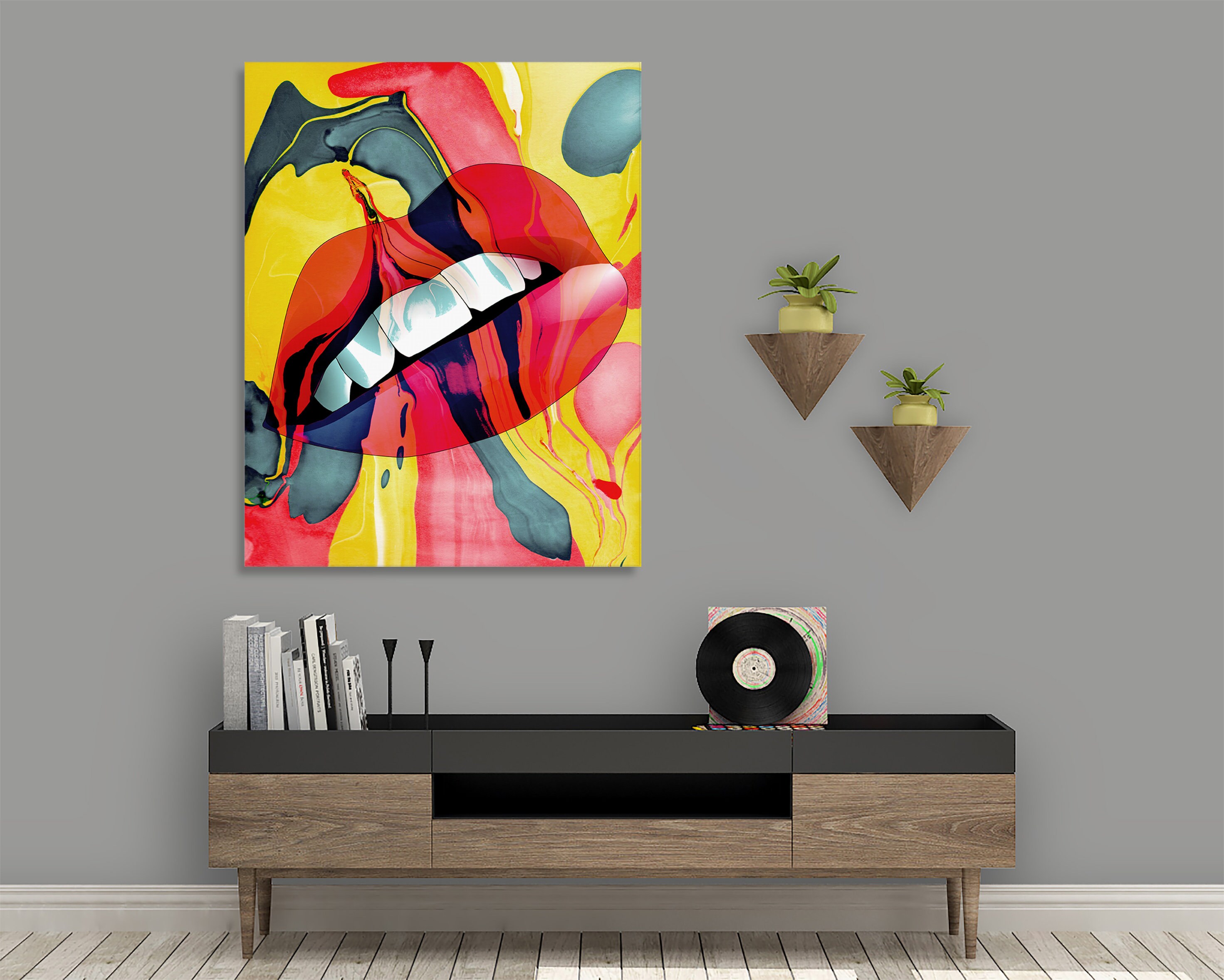 Psychedelic PRINTABLE Poster - Trippy Wall Art DIGITAL DOWNLOAD ...