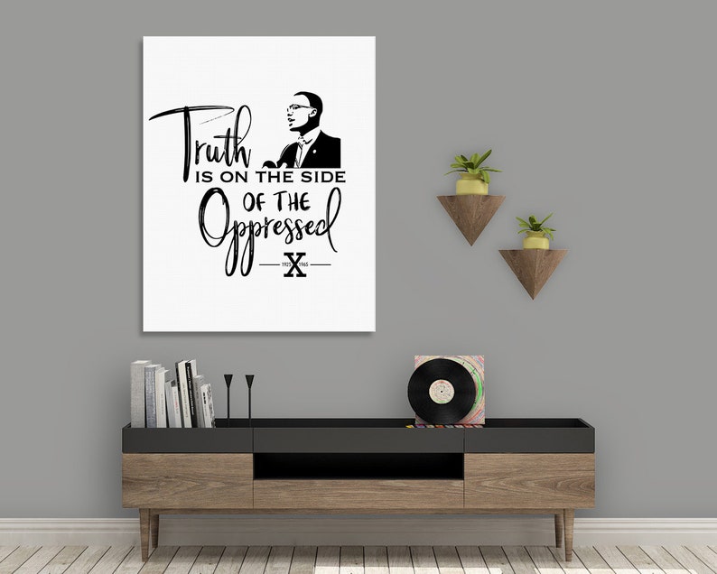 Malcolm X PRINTABLE Poster Malcolm Little DIGITAL DOWNLOAD | Etsy