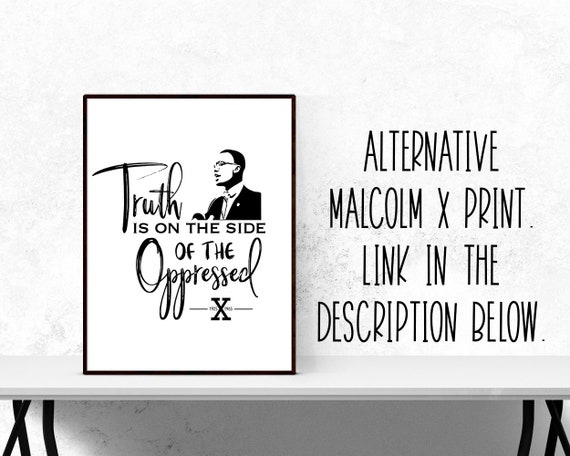 Download Free Malcolm X Printable Poster Education Is The Passport To The Etsy SVG Cut Files