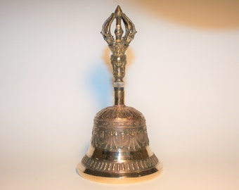 Ritual Bell, Ghanta, Drilbu 7 inch