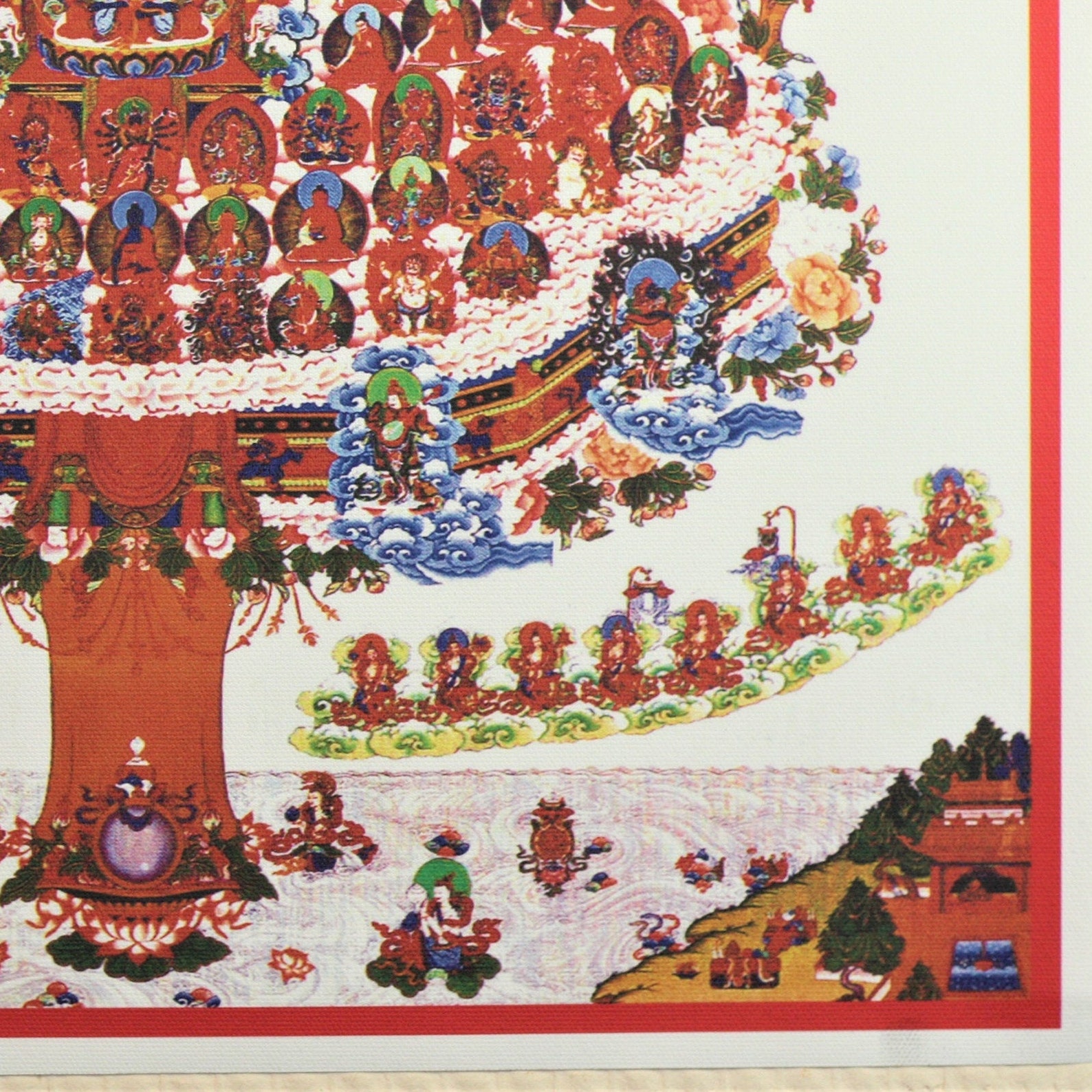 Buddhist Thangka Refuge Tree Drikung Kagyu - Etsy