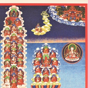 Buddhist Thangka Refuge Tree Drikung Kagyu - Etsy UK