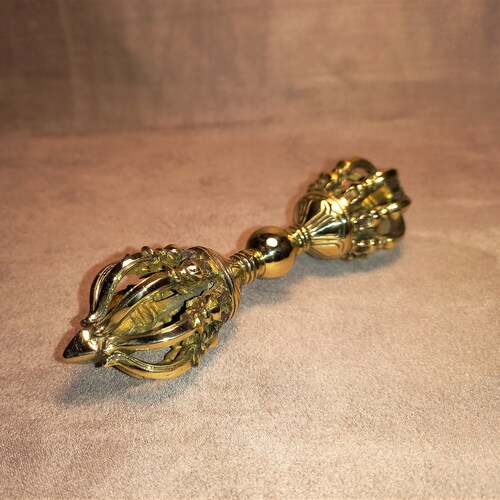 Drilbu, Vajra, Ghanta. Tibetan bell with shops Excellent Sound