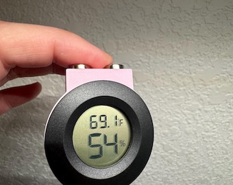 Magnetic Slim Design Hygrometer For Jumping Spider