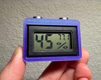 Magnetic Hygrometer For Jumping Spider Enclosures