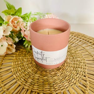 Perfectly Imperfect Candle | Mental Health Candle | Meditation Candle | Wellness Candle