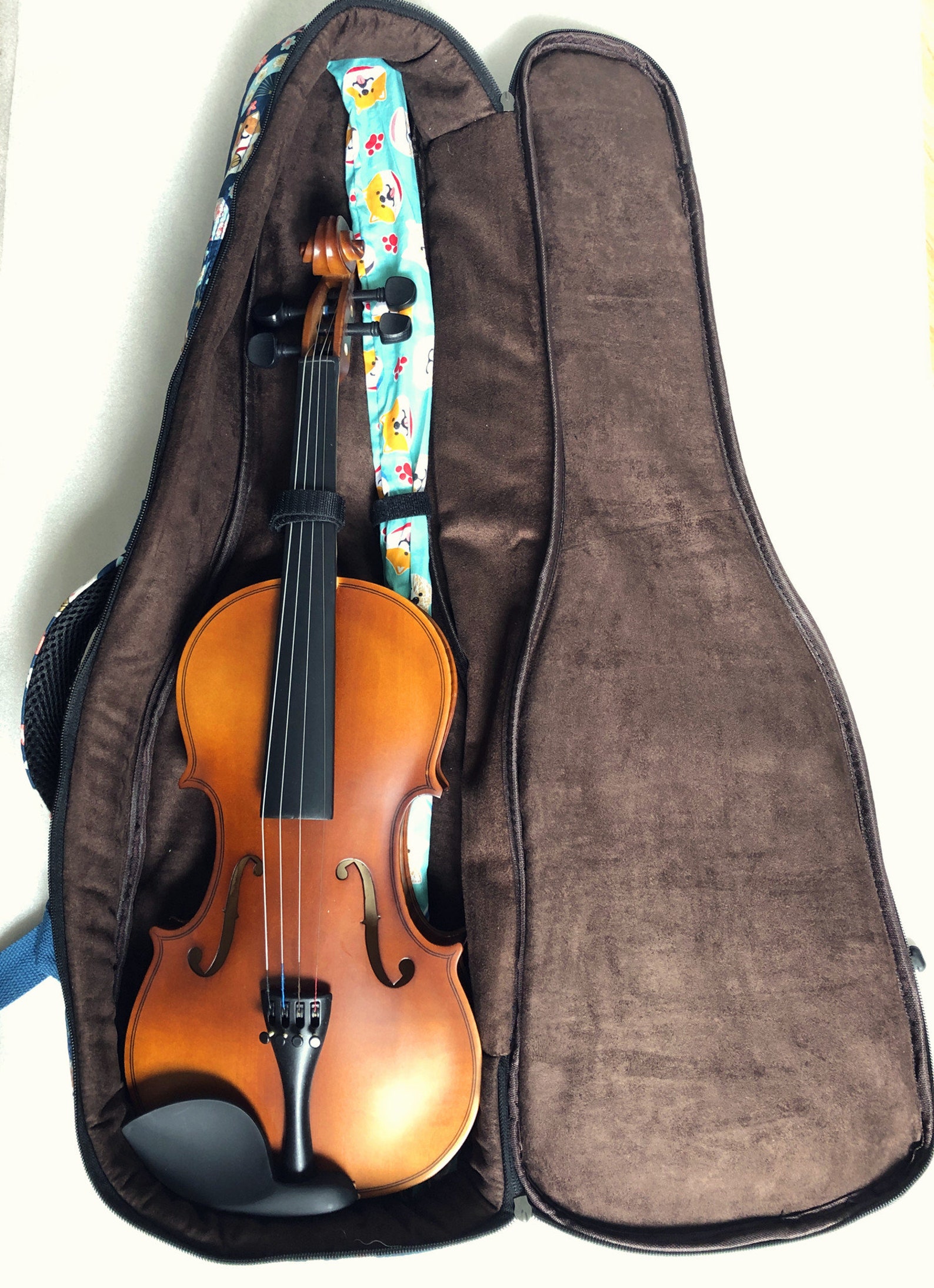 Handmade lightweight 3/4 4/4 violin padded bag waterproof Etsy