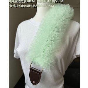 Original Design Three-dimensional Lace Guitar strap Bass Straps