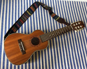 Handmade Cotton 2 inch ukulele straps guitar strap fits for all size ukulele and guitar