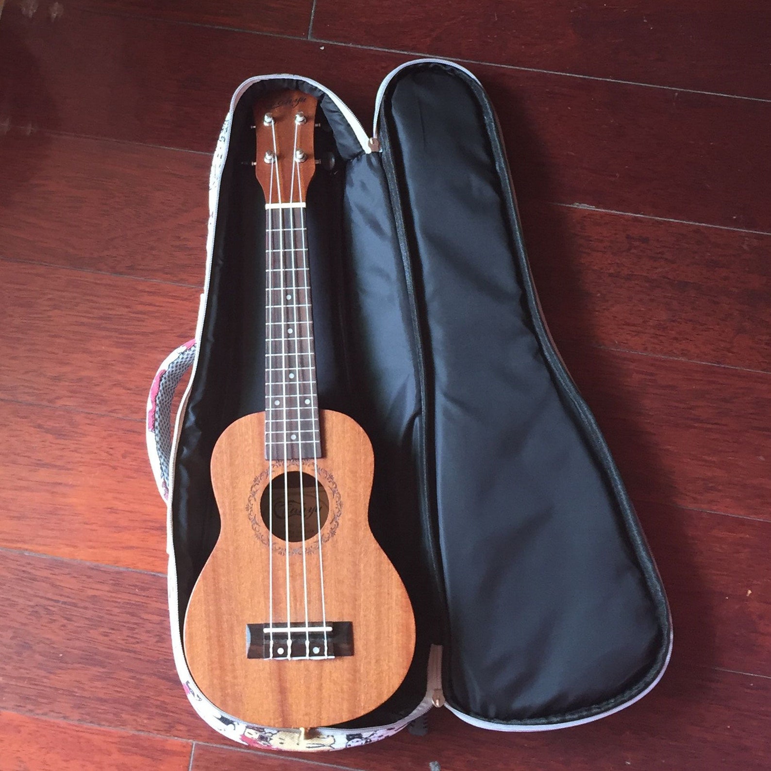 Handmade Puppy Ukulele Case Ukulele Carry Bag Ukulele Gig Bag Etsy